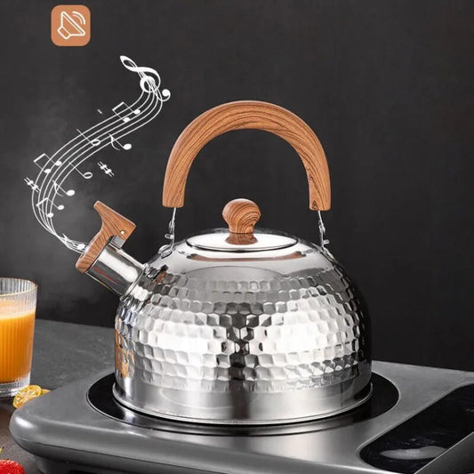 3L Stainless Steel Whistling Kettle Large Capacity Boiling Water Kettle for Induction Cooker Teapot Kitchen Cookwares Tea Kettle